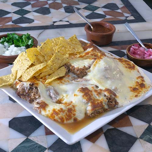 La Malinche Carta - Enchiladas